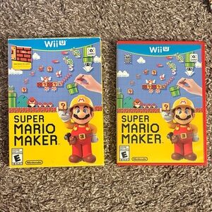Nintendo Super Mario Maker for Wii U - with original box.